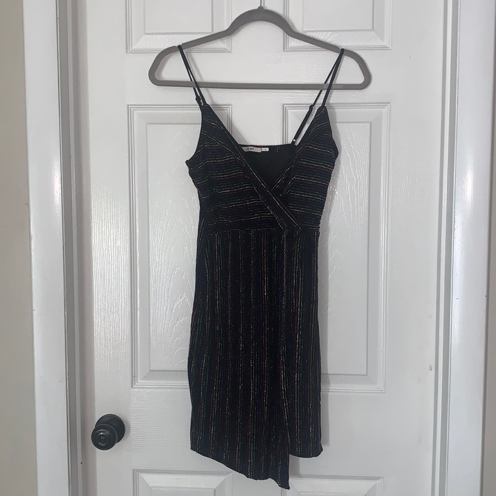Rainbow mini dress. Prefect for the summer